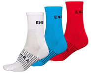 Endura CoolMax Race Sock (Red/White/Blue) (Triple Pack) | product-also-purchased